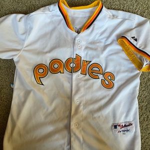 Tony Gwynn majestic authentic jersey size 48
